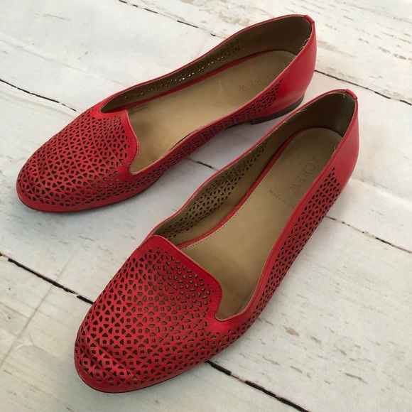 J. Crew Shoes - J. Crew Shoes Red Flats sz. 9.5